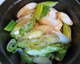 葱たっぷり豚肩ロースの簡単角煮♪作り方5写真