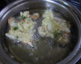 ちくわと桜えびと三つ葉かき揚げ丼作り方5写真