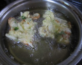ちくわと桜えびと三つ葉かき揚げ丼作り方5写真