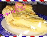 桃缶でカスタードピーチパイ♪作り方5写真