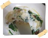 ポルチーニ茸とサーモンのクリームパスタ作り方4写真