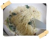 ポルチーニ茸とサーモンのクリームパスタ作り方5写真