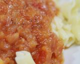 ミンチの入ったトマトソース作り方25写真
