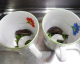 電子レンジで簡単＊マグカップ茶碗蒸し♪作り方5写真