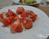 トマトの塩麹添え作り方3写真