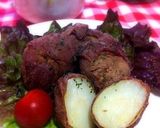 カリッホクッ＊新じゃがまるごと豚巻米粉揚作り方7写真