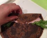 チョコクレープ巻き。作り方13写真