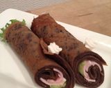 チョコクレープ巻き。作り方16写真