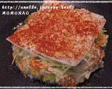 アボカドソースとサルサのお好み焼き作り方1写真