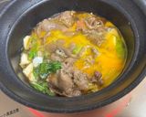 なめ茸でつくるトロトロ超簡単すき焼き(丼)作り方4写真
