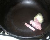 バター風味焼きうどん(山芋＆しめじ入り)作り方2写真