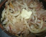 バター風味焼きうどん(山芋＆しめじ入り)作り方5写真