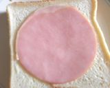 朝食に子供が喜ぶ、アンパンマントースト作り方2写真