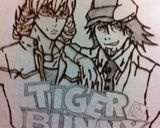キャラ★ケーキ T&B作り方1写真