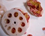 辛子レンコン風　豚肉はさみ揚げ作り方4写真