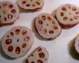 辛子レンコン風　豚肉はさみ揚げ作り方5写真