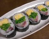 酢鯖の巻きずし菜の花入り作り方2写真
