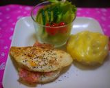 おはよう～♪ライスバーガー作り方10写真
