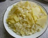 筍ご飯 うどんスープの素&松山あげ使用。作り方10写真
