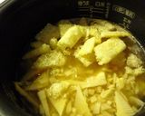 筍ご飯 うどんスープの素&松山あげ使用。作り方7写真