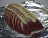 ソーラークッカー焼きリンゴ(黒ホイル版)作り方2写真