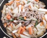 10分で完成！炒め肉じゃが　甘味噌味作り方7写真