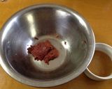 たけのこの姫皮の梅肉和え作り方2写真
