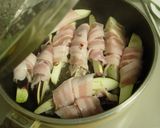 豚巻き茄子の蒸し焼きを甘味噌味で♪作り方3写真