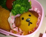 お弁当に★薩摩芋と金時豆のわんこ＆パンダ作り方4写真