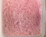 牛乳で作るブラックベリーのアイスクリーム作り方3写真