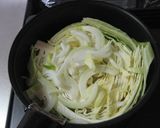 ＊とろとろキャベツとベーコンの味噌汁＊作り方4写真