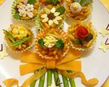 パスタのブーケ❀作り方16写真