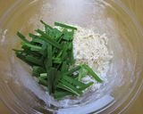 野菜炒めをリメイク！超簡単チヂミ作り方2写真