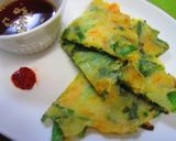 野菜炒めをリメイク！超簡単チヂミ作り方5写真