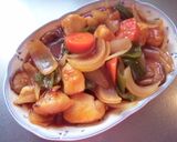 チキン de なんちゃって酢豚作り方8写真