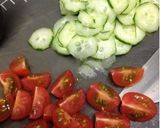 ∞オクラのもずく和え。大葉と∞作り方1写真