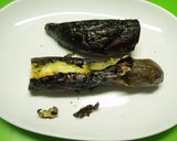 私流＊焼きなすの胡麻和え作り方2写真