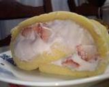 春色♡クリーム＊簡単＊苺ロールケーキ作り方16写真