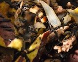 サツマイモ豚肉ひじきの煮物♪作り方5写真