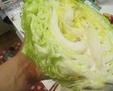 春キャベツとメキシカンポークのチーズ和え作り方1写真
