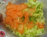 春キャベツとメキシカンポークのチーズ和え作り方6写真