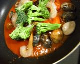 もずくがパスタde全部海！なペスカトーレ作り方2写真