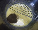 紙コップで紅茶のシフォンケーキ作り方5写真