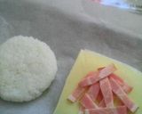 カリカリベーコンの焼きおにぎり作り方2写真