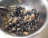 甘さ控えめ黒豆どら焼き作り方1写真