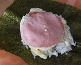 レンジだけ♪ハムたまチーズおにぎりサンド作り方3写真