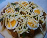 残りカレーで☆簡単カレーピザ作り方5写真
