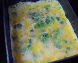 ブロッコリーと鮭フレークの卵焼き✿作り方3写真