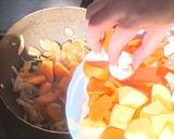 昭和の一般的な家庭のカレーライス作り方2写真