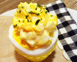 お弁当に♪ゆでたまごonゆでたまご作り方4写真